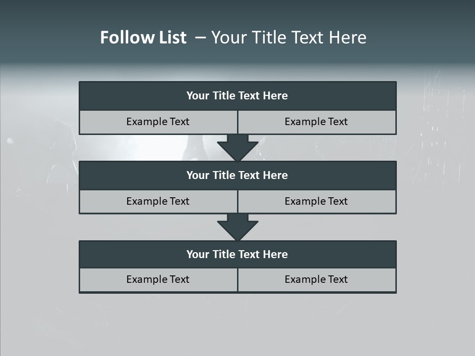 People Backlight Guitars PowerPoint Template