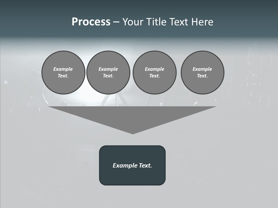 People Backlight Guitars PowerPoint Template