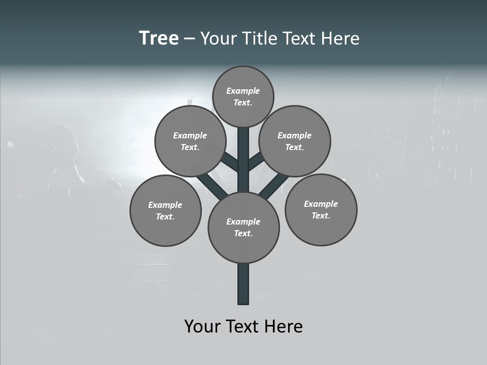 People Backlight Guitars PowerPoint Template