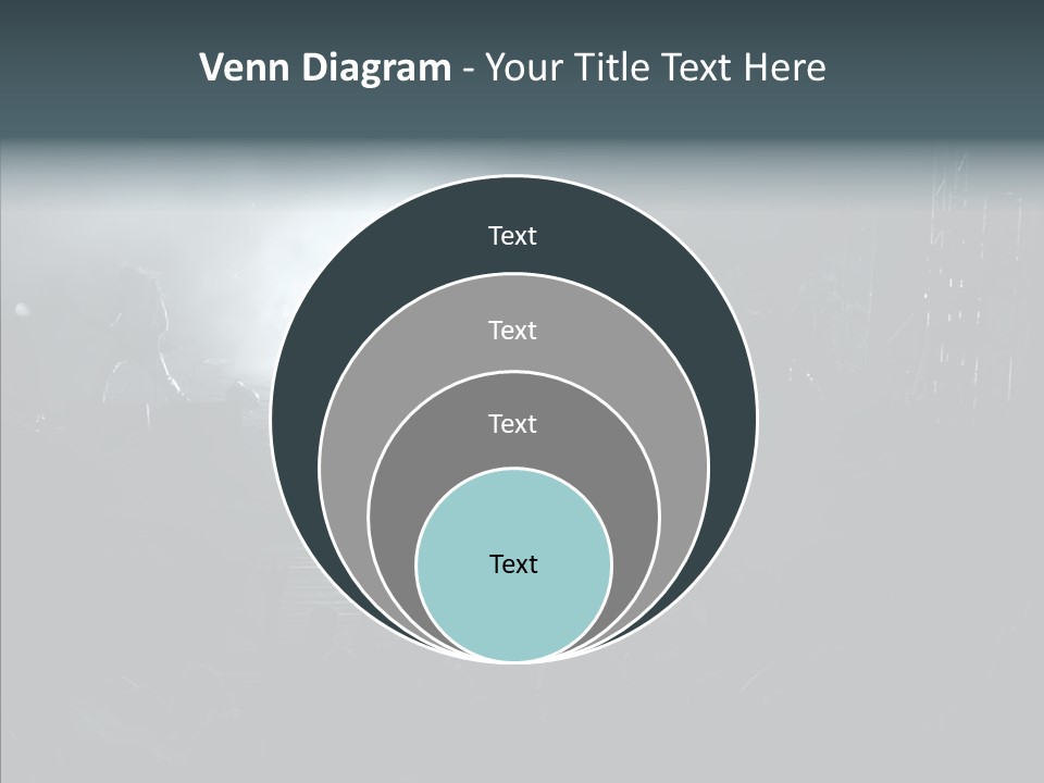 People Backlight Guitars PowerPoint Template