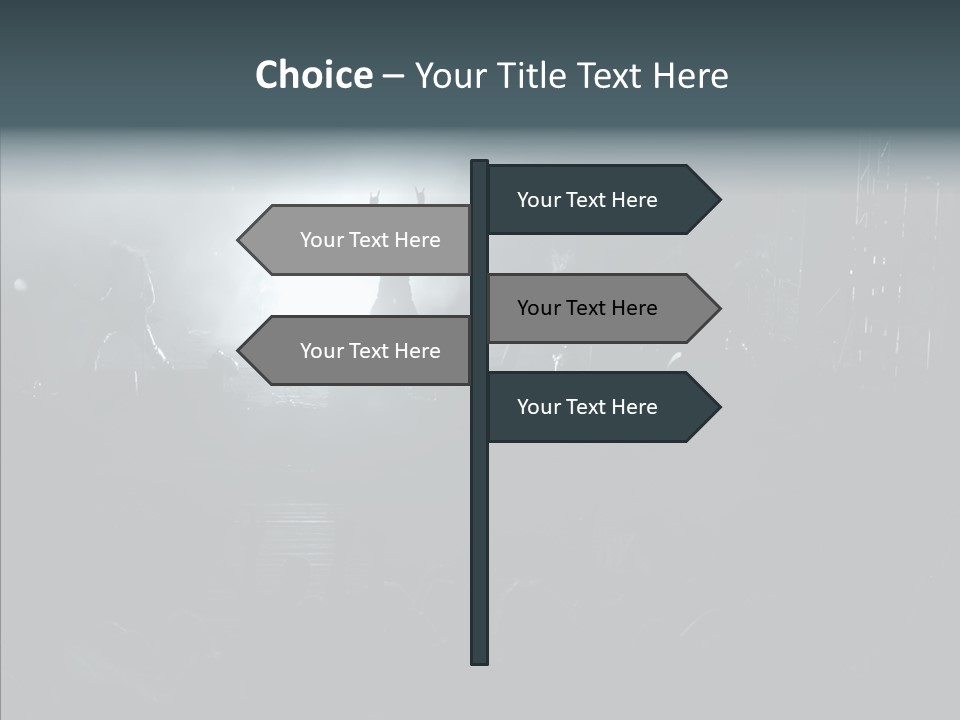 People Backlight Guitars PowerPoint Template