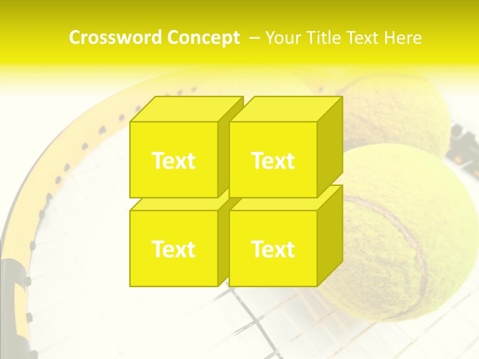 Macro Competition Balls PowerPoint Template