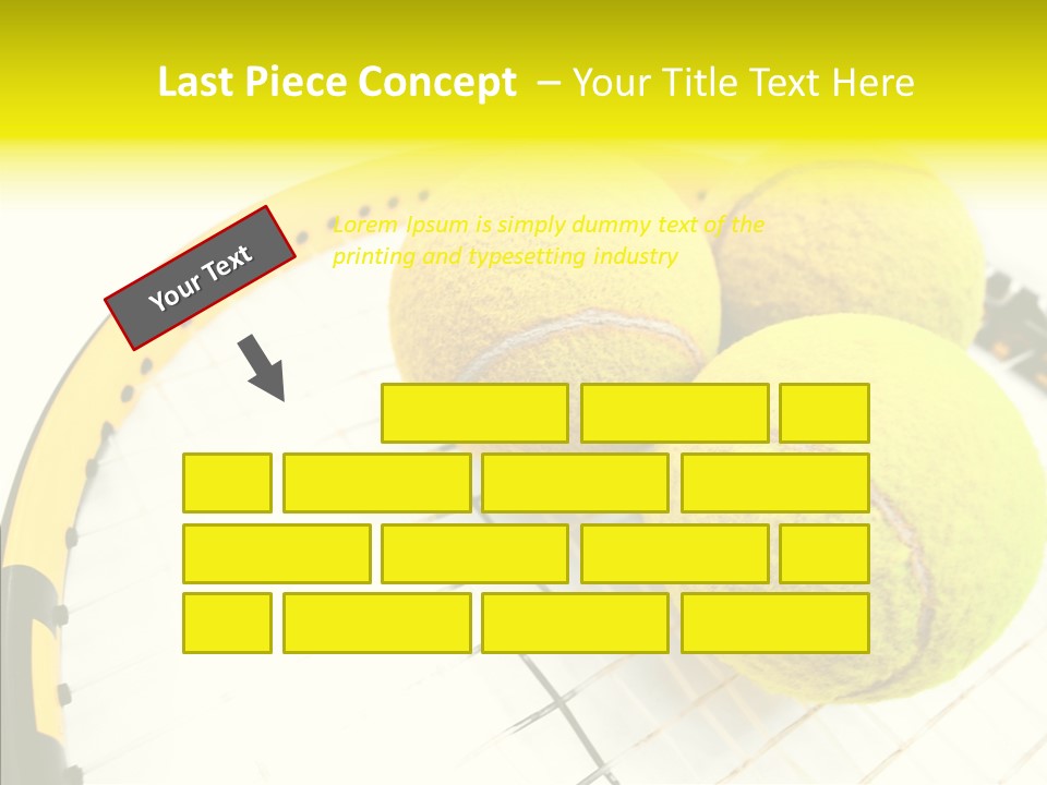 Macro Competition Balls PowerPoint Template