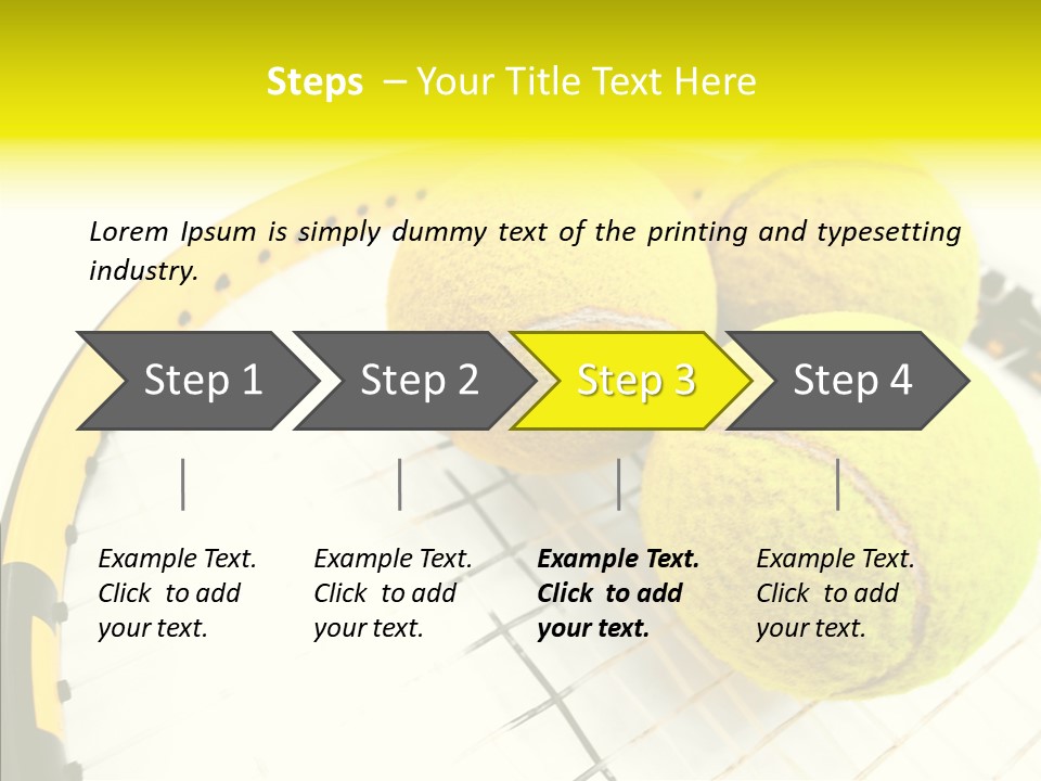 Macro Competition Balls PowerPoint Template