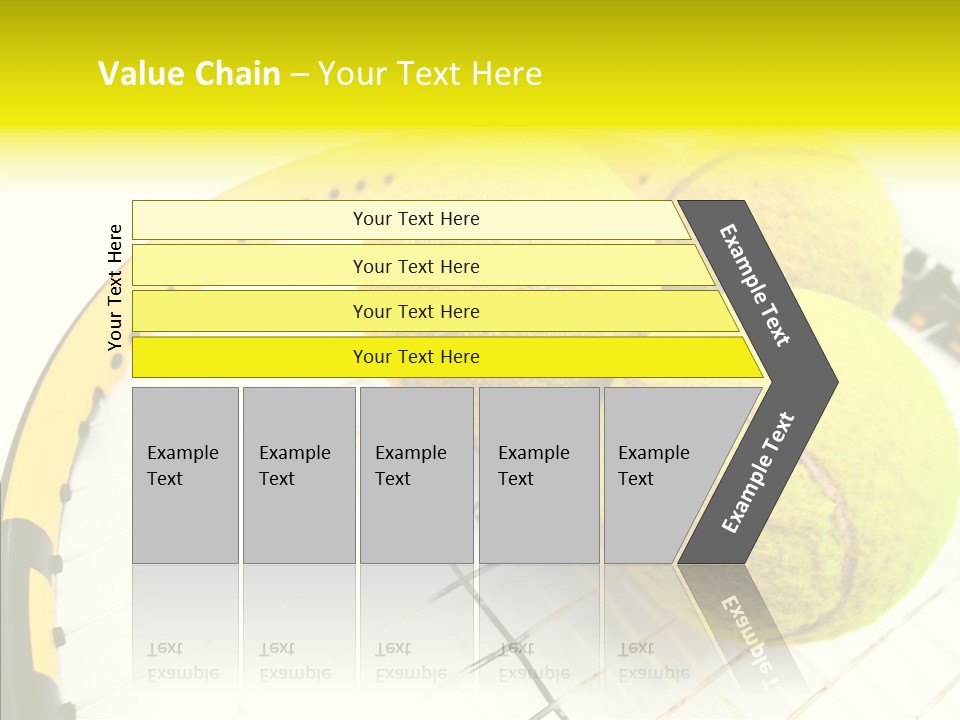 Macro Competition Balls PowerPoint Template