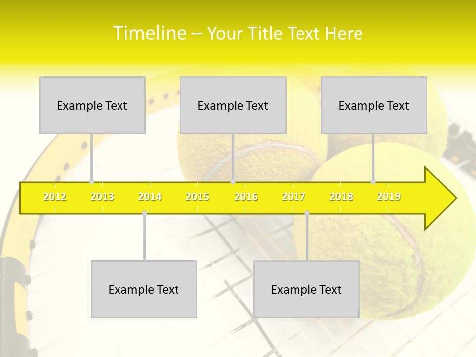 Macro Competition Balls PowerPoint Template