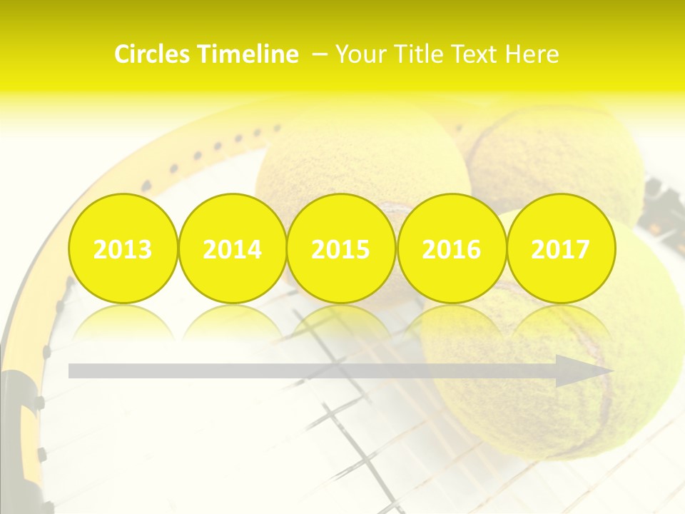 Macro Competition Balls PowerPoint Template