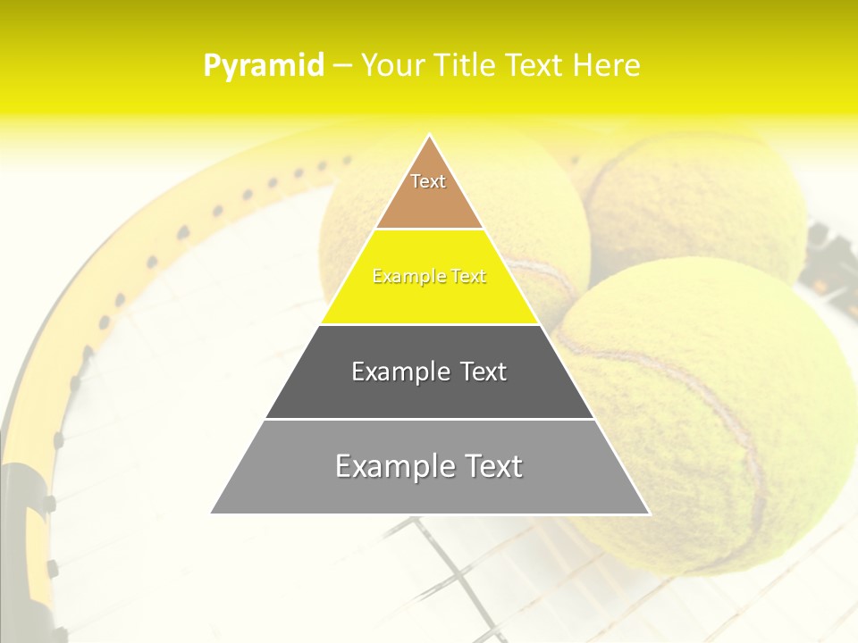 Macro Competition Balls PowerPoint Template
