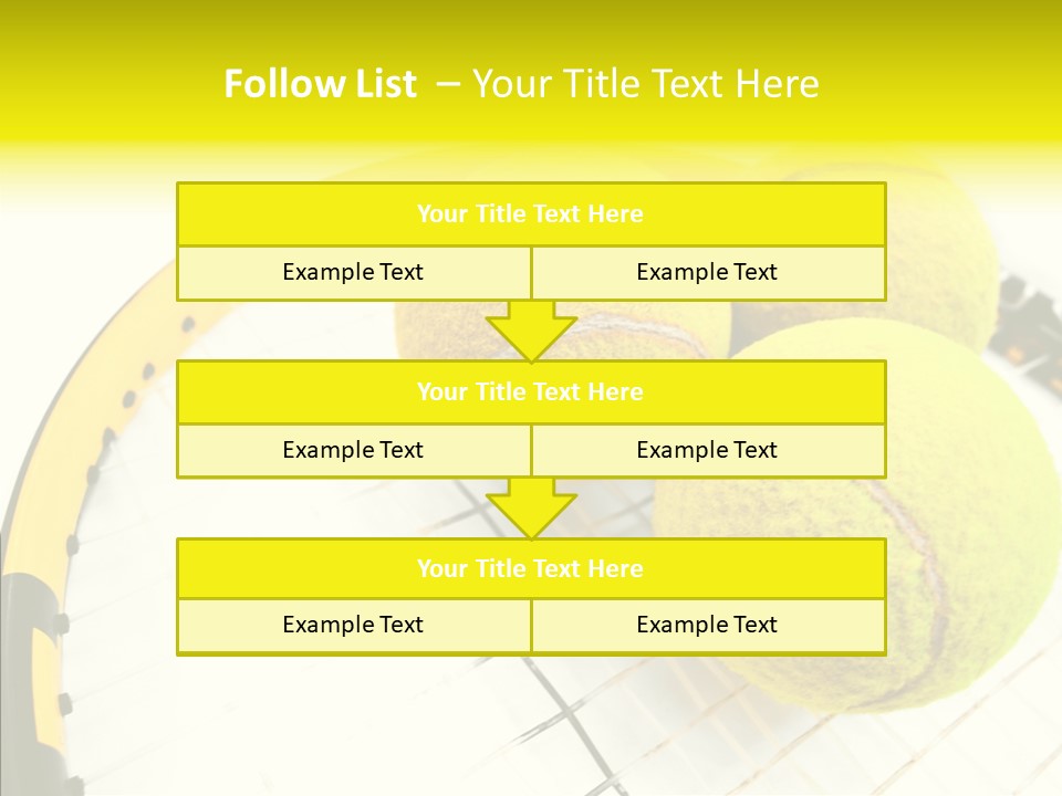 Macro Competition Balls PowerPoint Template