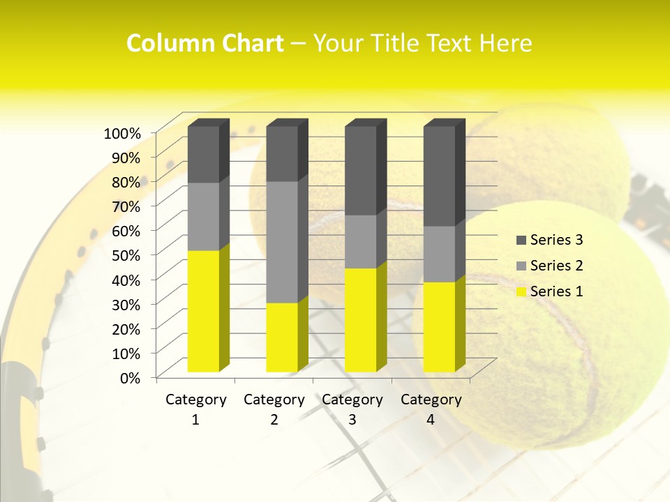 Macro Competition Balls PowerPoint Template