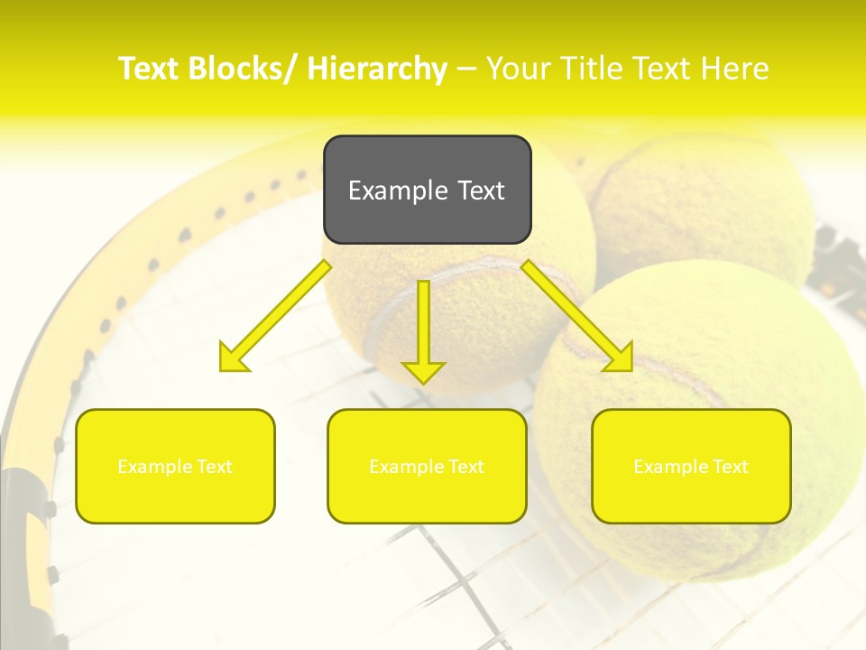 Macro Competition Balls PowerPoint Template