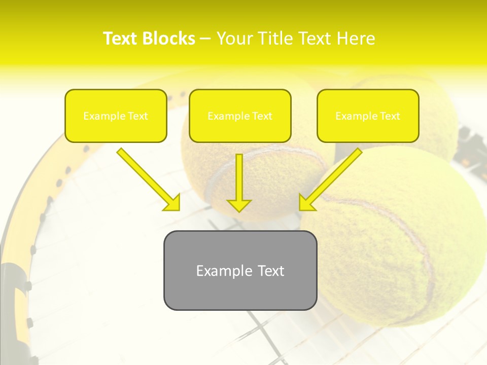 Macro Competition Balls PowerPoint Template