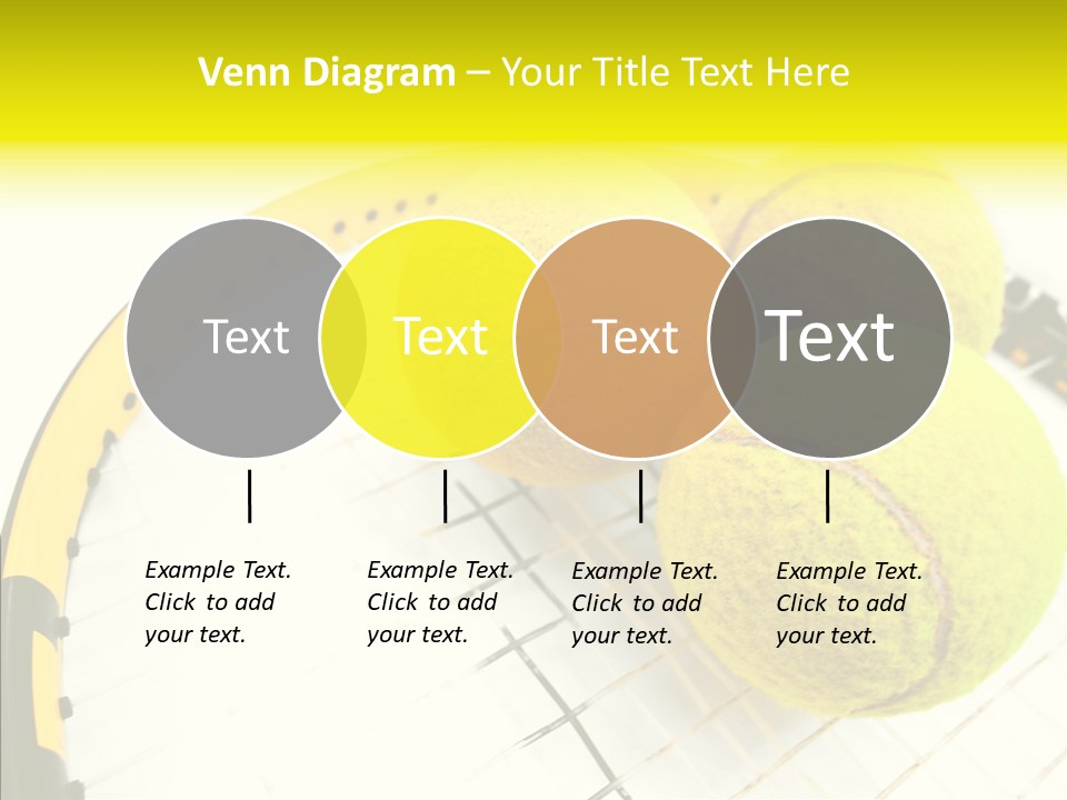 Macro Competition Balls PowerPoint Template