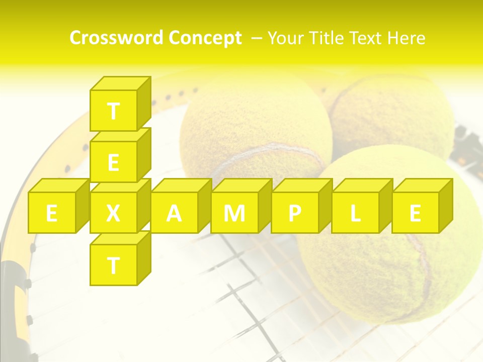 Macro Competition Balls PowerPoint Template