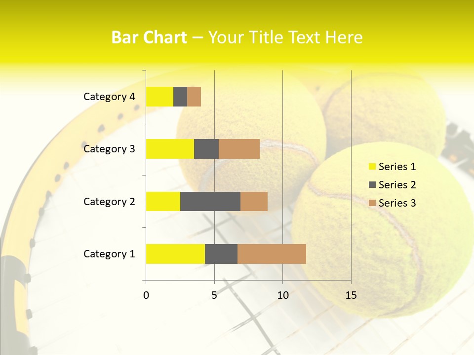 Macro Competition Balls PowerPoint Template