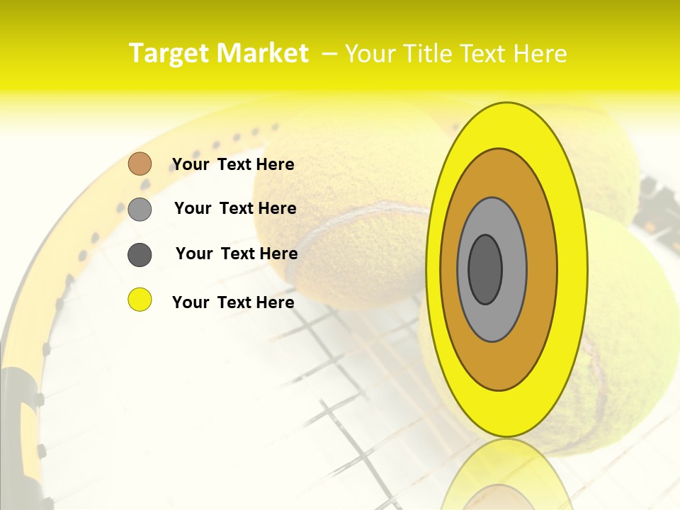 Macro Competition Balls PowerPoint Template