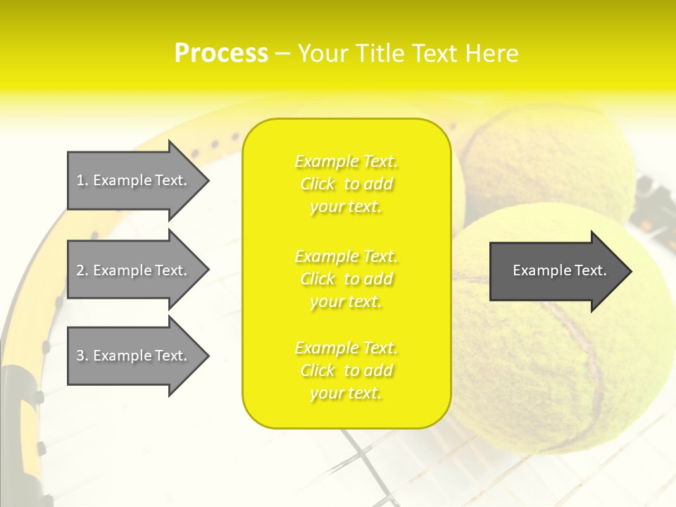 Macro Competition Balls PowerPoint Template