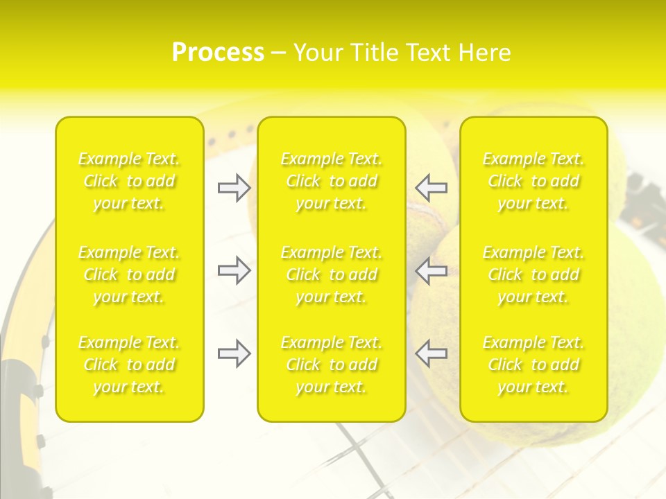 Macro Competition Balls PowerPoint Template