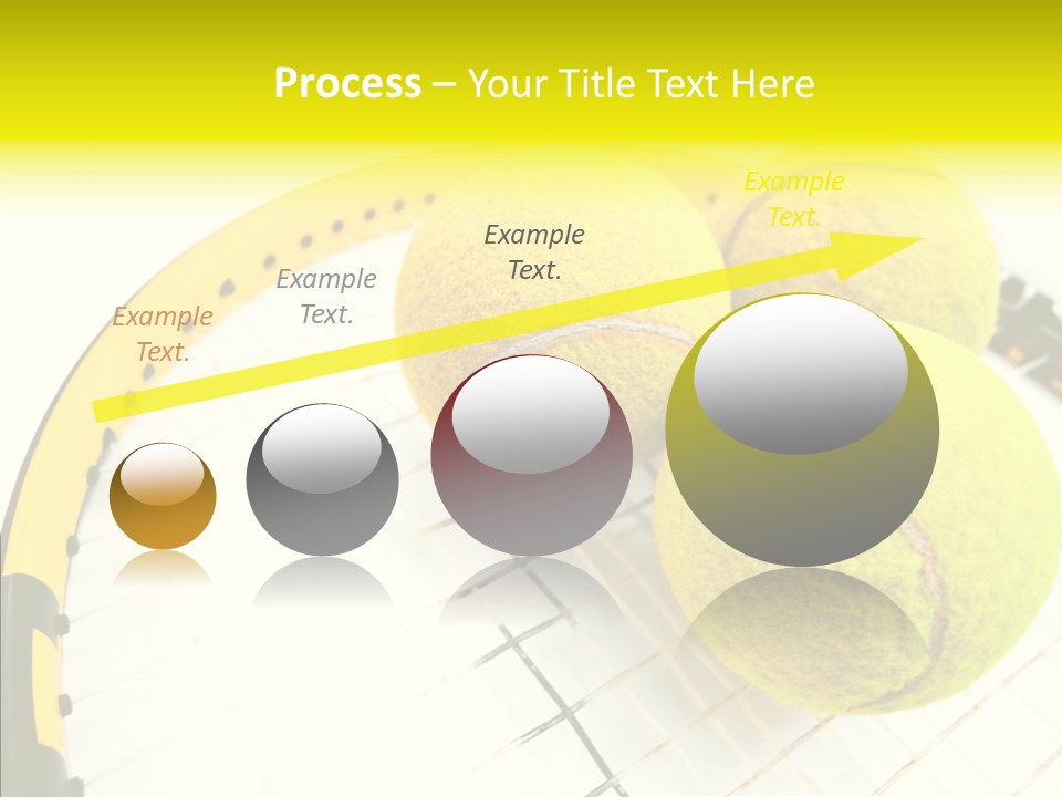 Macro Competition Balls PowerPoint Template