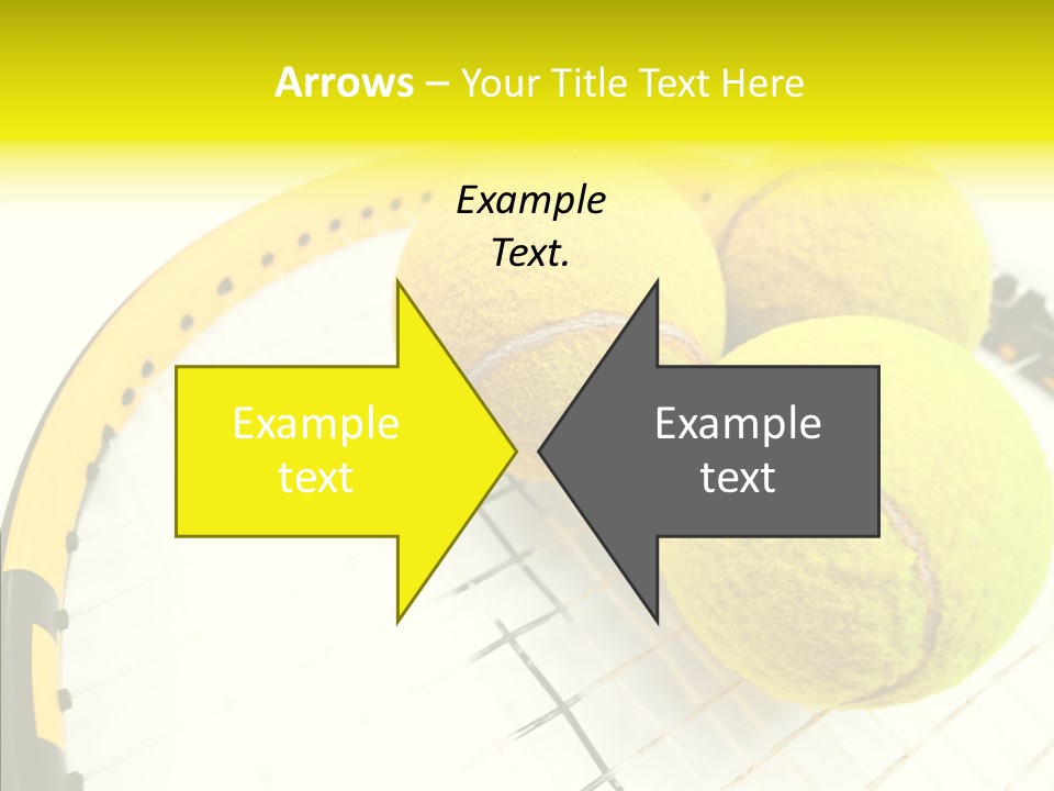 Macro Competition Balls PowerPoint Template