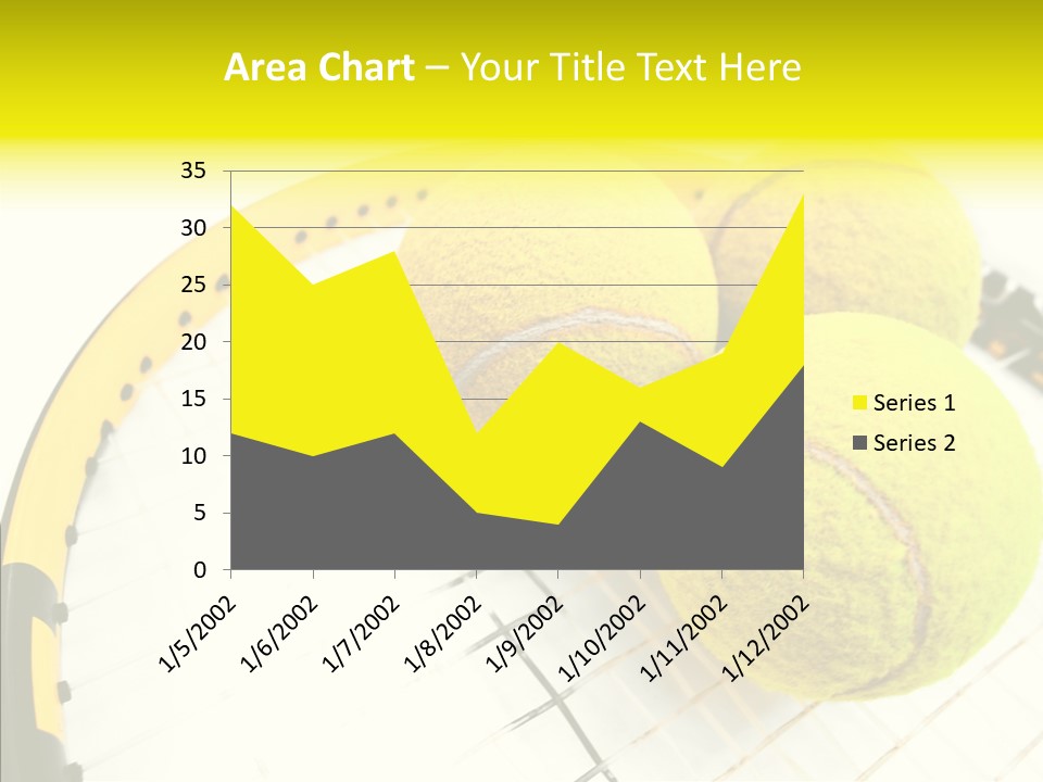 Macro Competition Balls PowerPoint Template