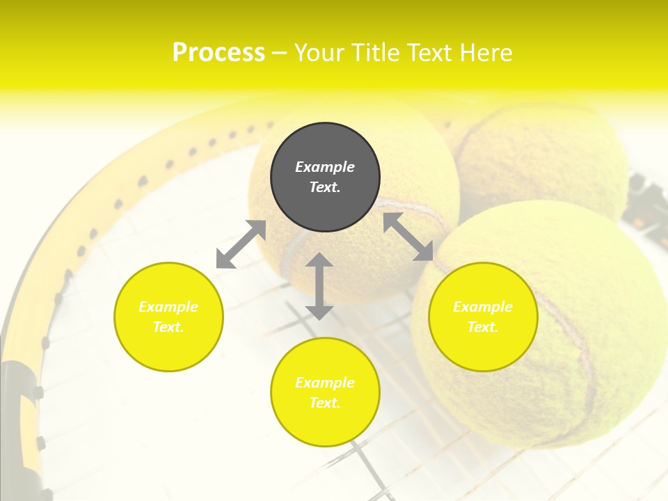 Macro Competition Balls PowerPoint Template