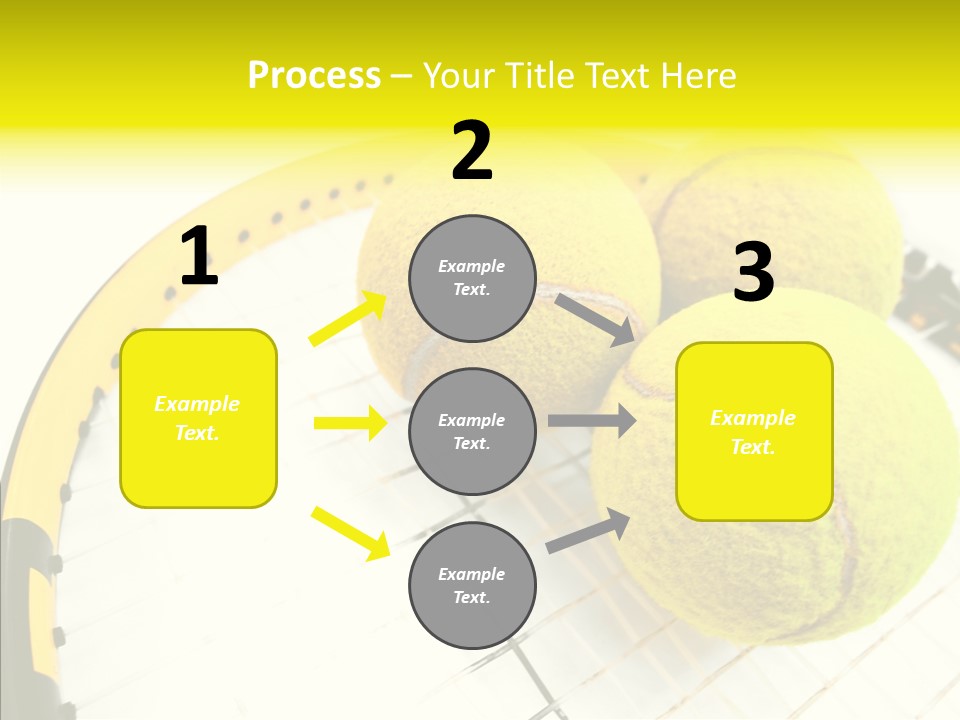 Macro Competition Balls PowerPoint Template