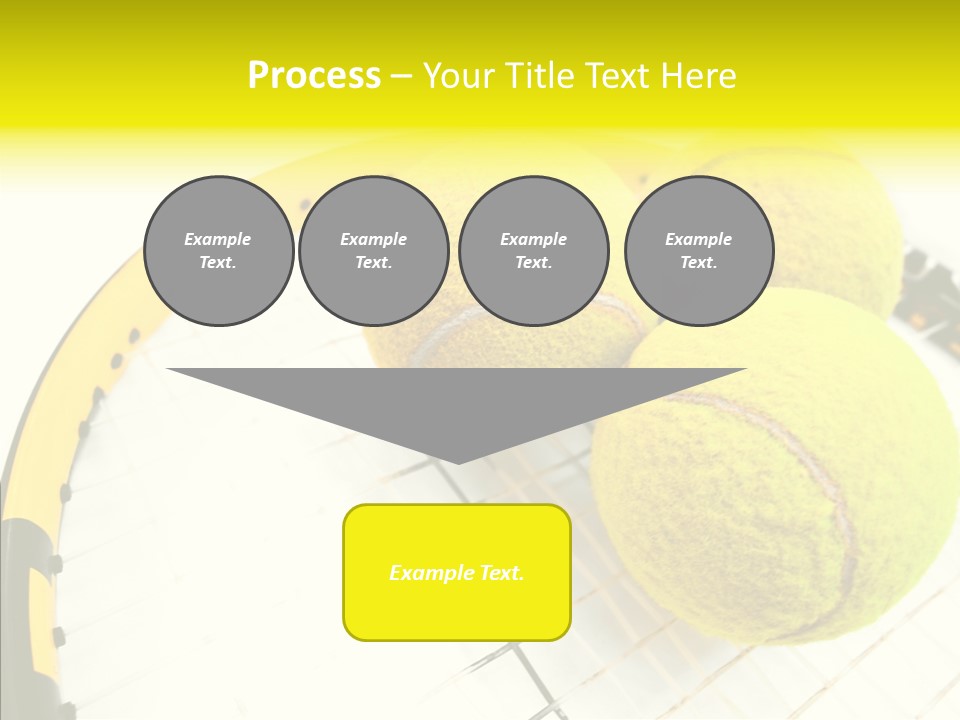 Macro Competition Balls PowerPoint Template
