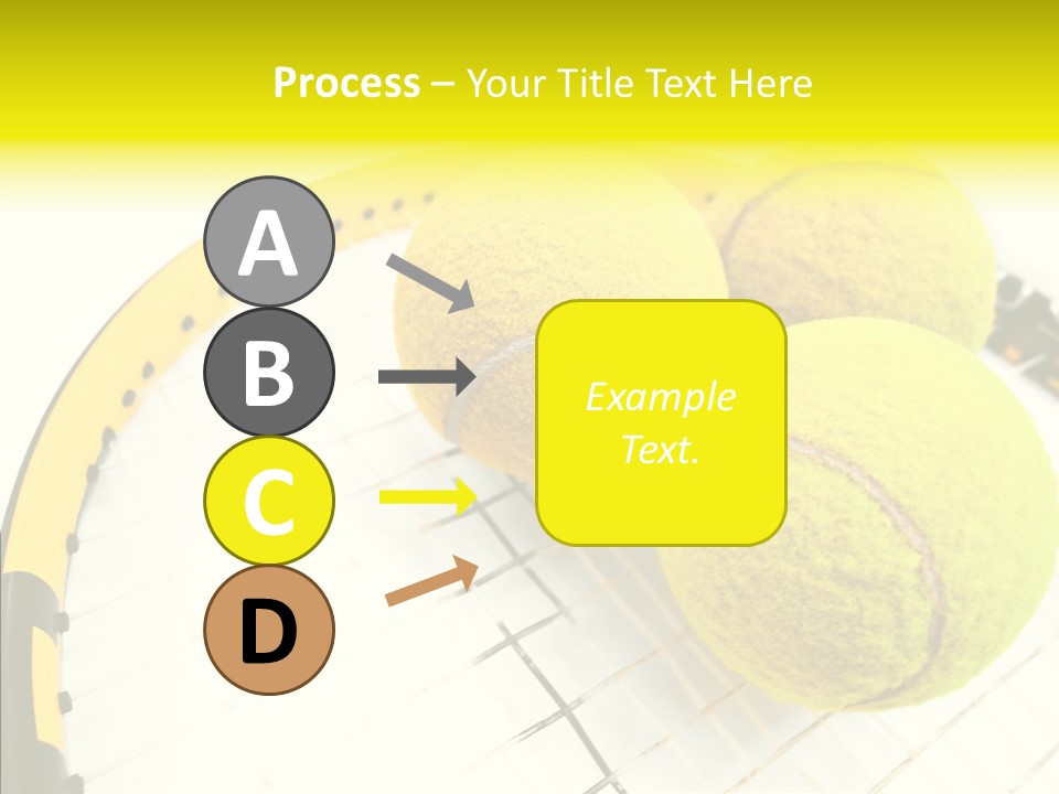 Macro Competition Balls PowerPoint Template