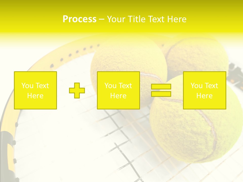 Macro Competition Balls PowerPoint Template