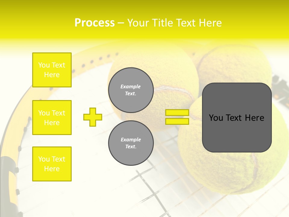 Macro Competition Balls PowerPoint Template