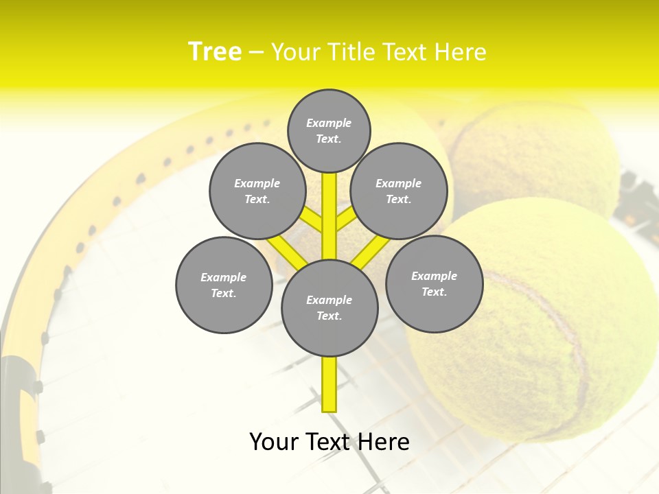 Macro Competition Balls PowerPoint Template