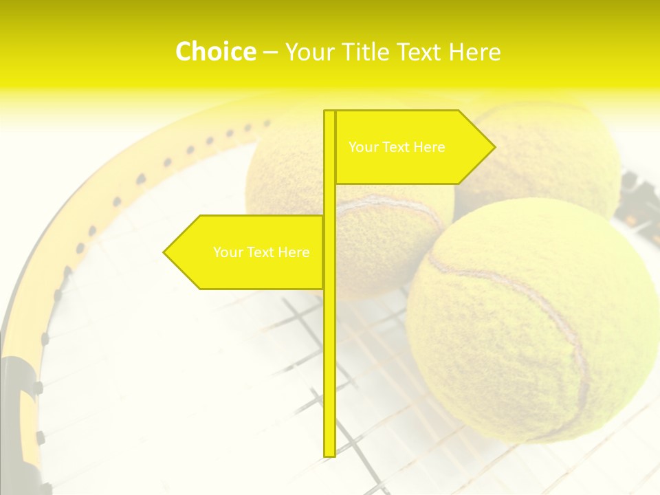 Macro Competition Balls PowerPoint Template