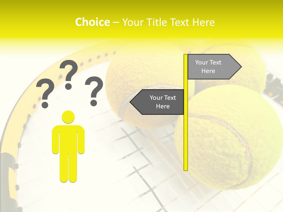 Macro Competition Balls PowerPoint Template
