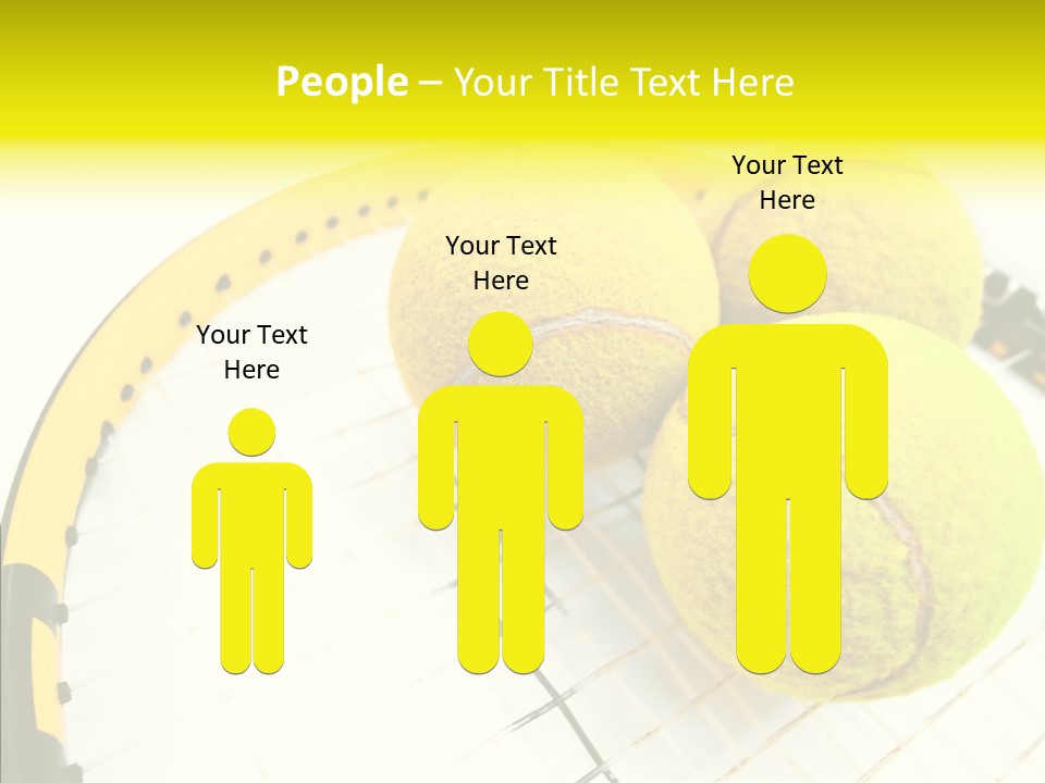 Macro Competition Balls PowerPoint Template