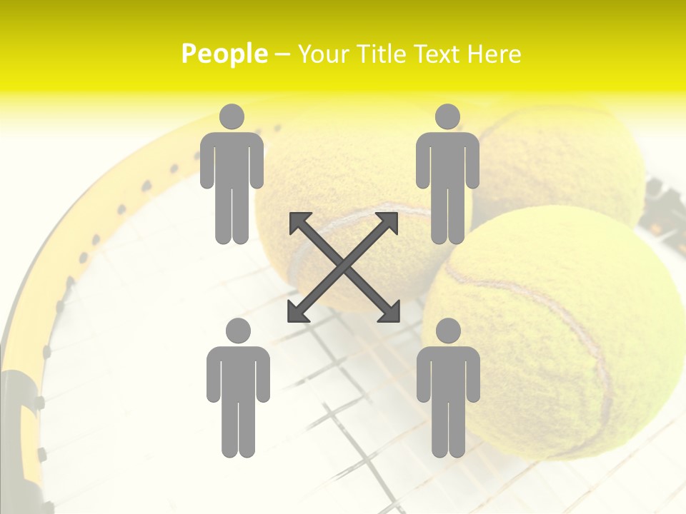 Macro Competition Balls PowerPoint Template