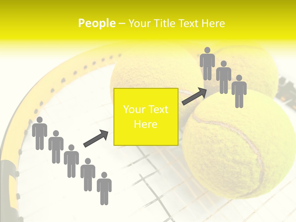 Macro Competition Balls PowerPoint Template