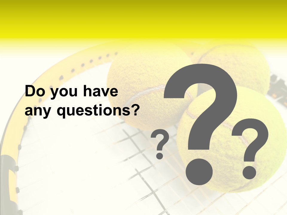 Macro Competition Balls PowerPoint Template