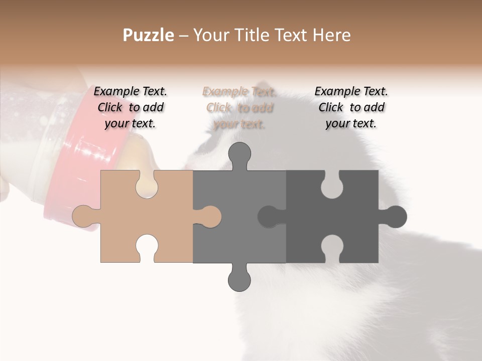 Food Milk Closeup PowerPoint Template