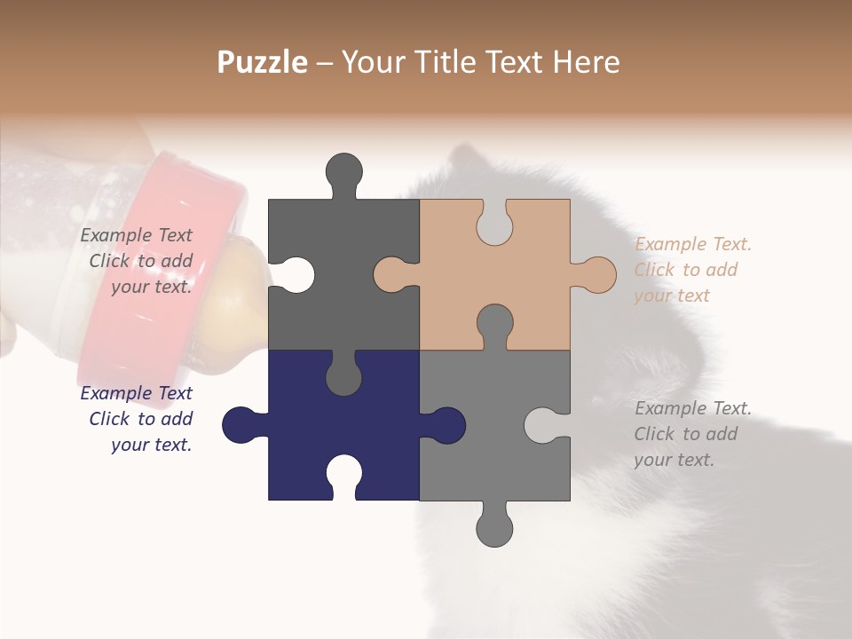 Food Milk Closeup PowerPoint Template