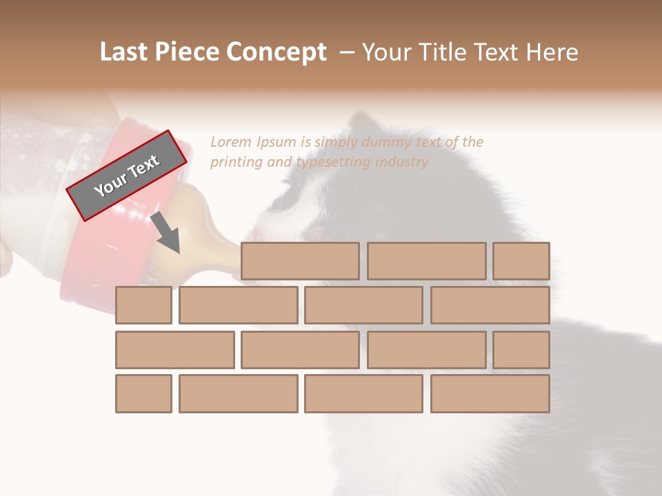 Food Milk Closeup PowerPoint Template