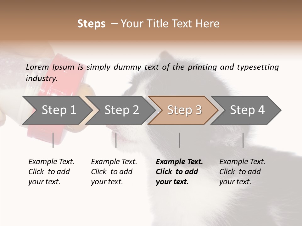 Food Milk Closeup PowerPoint Template