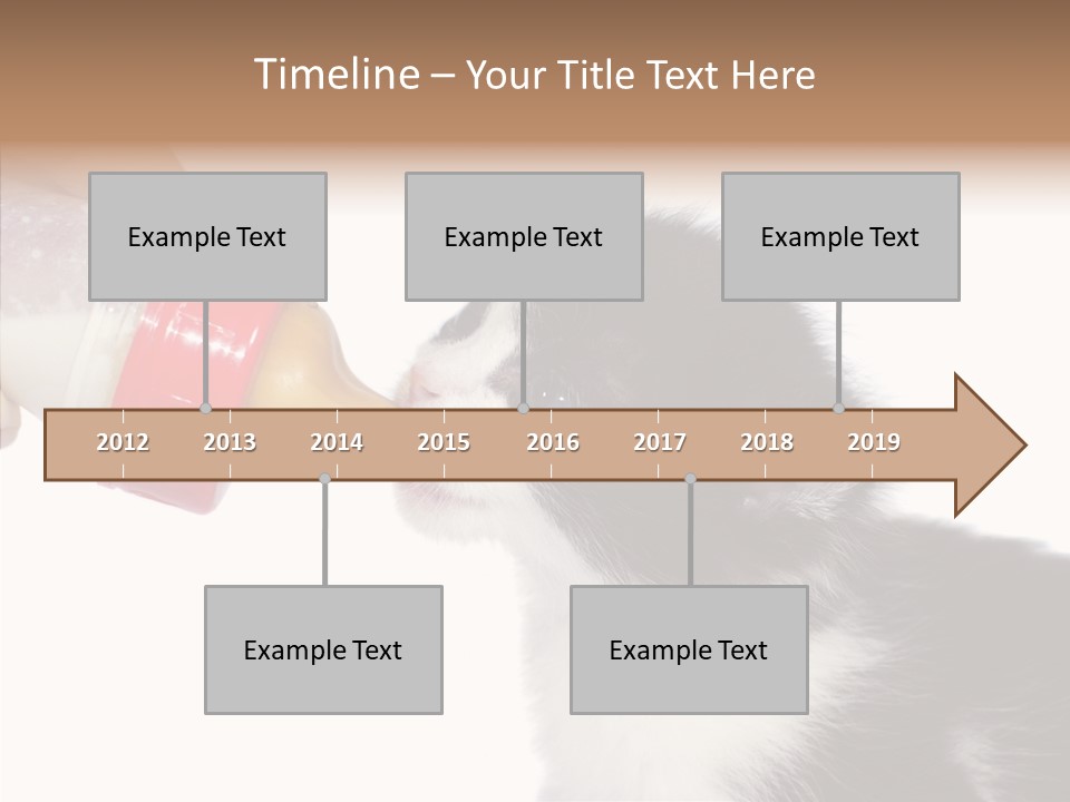 Food Milk Closeup PowerPoint Template