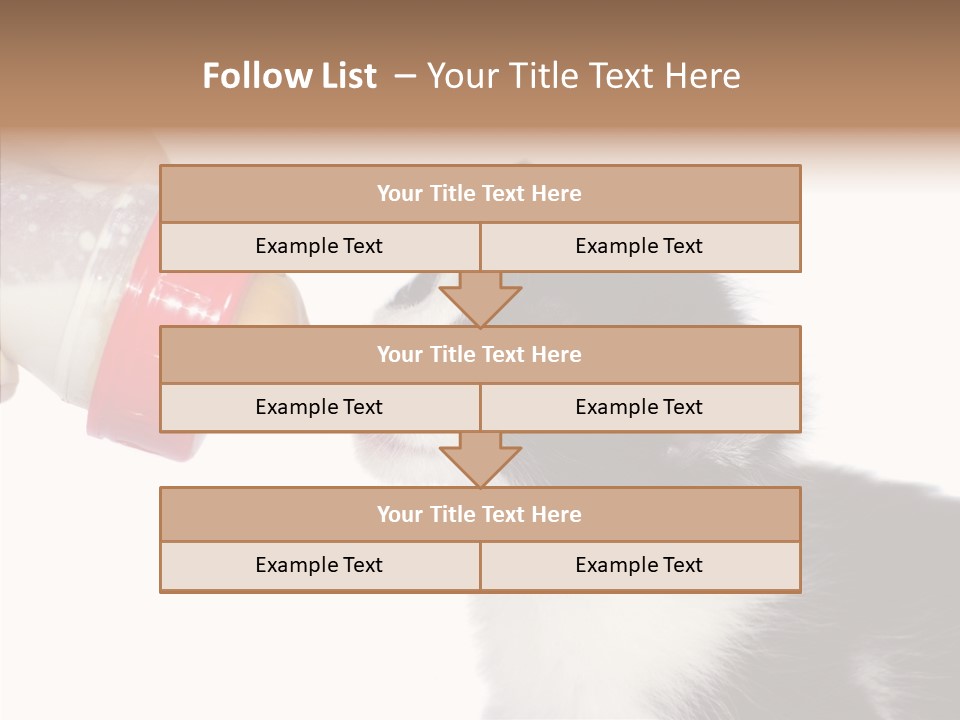 Food Milk Closeup PowerPoint Template