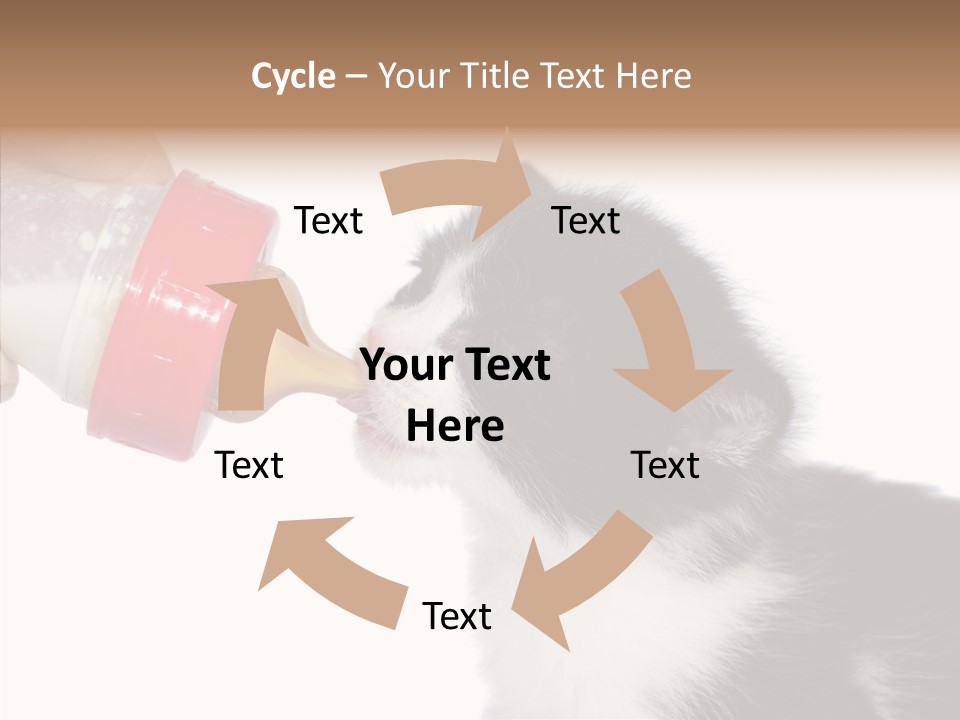 Food Milk Closeup PowerPoint Template