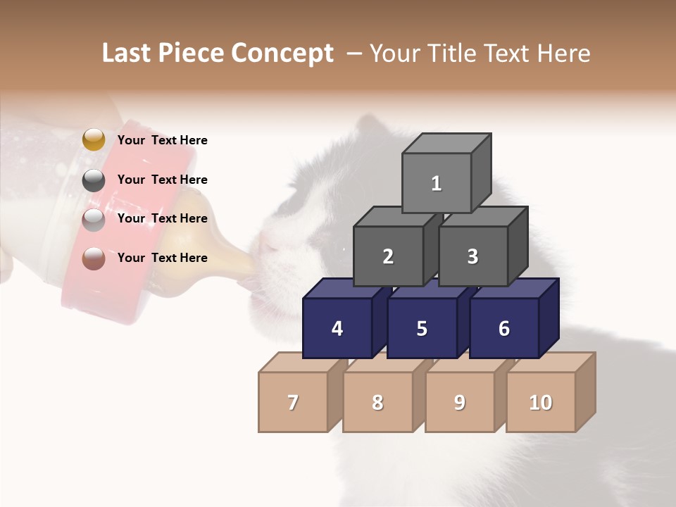 Food Milk Closeup PowerPoint Template