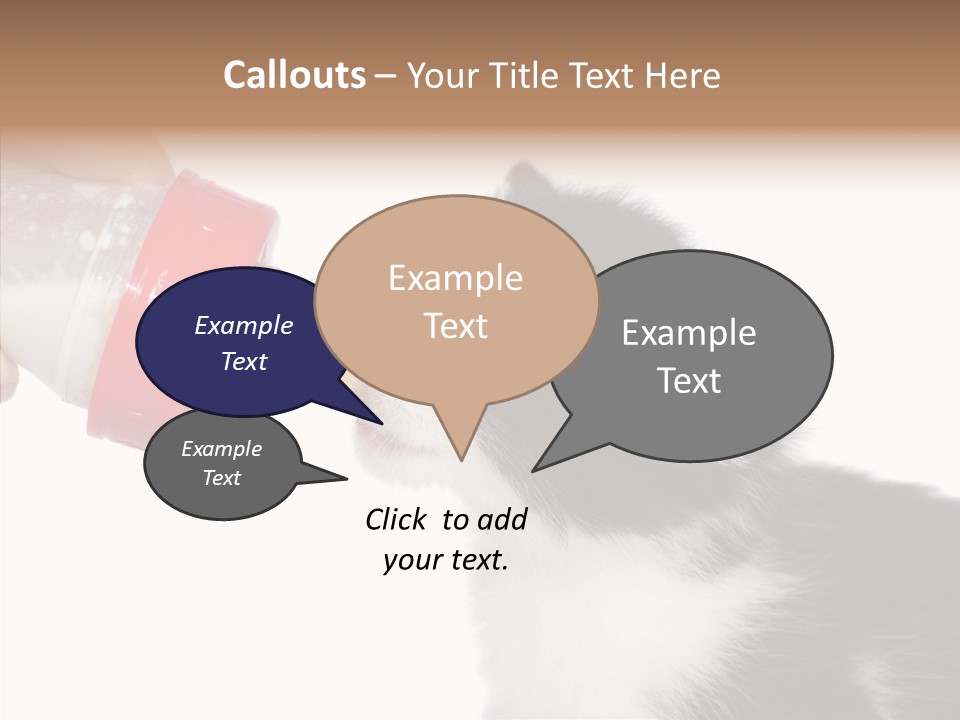 Food Milk Closeup PowerPoint Template