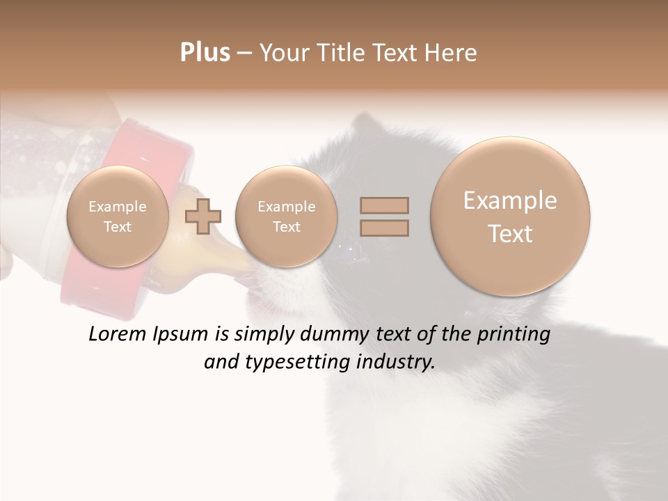 Food Milk Closeup PowerPoint Template