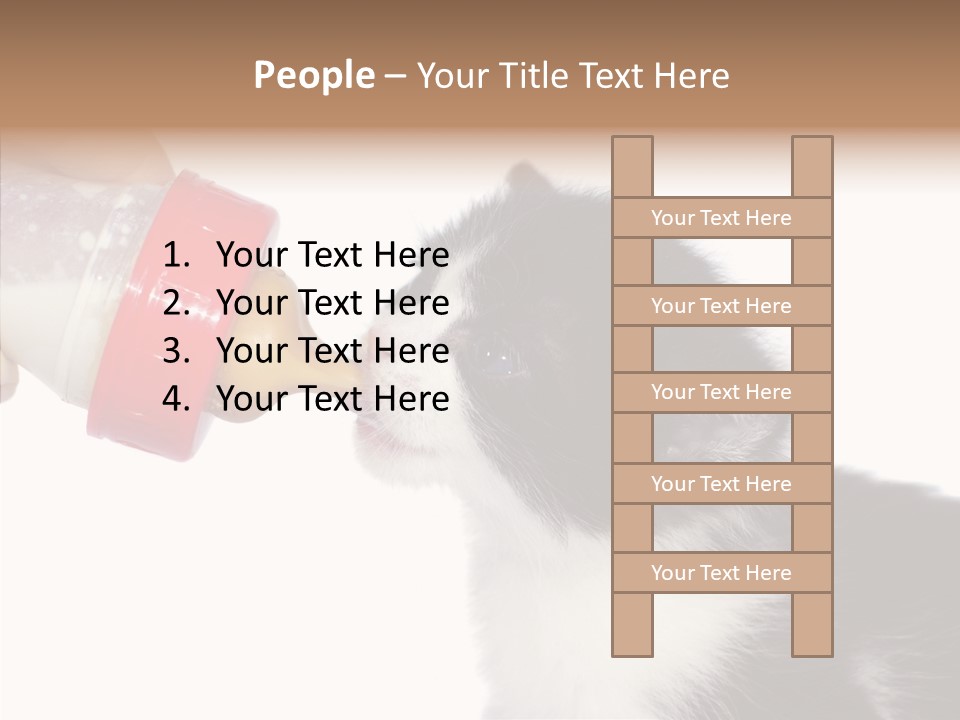 Food Milk Closeup PowerPoint Template