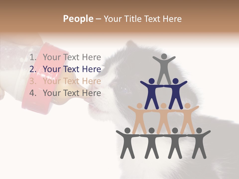 Food Milk Closeup PowerPoint Template